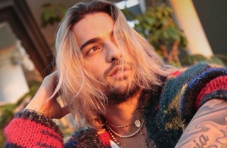 Cambio de look de Maluma produjo que lo comparen con Kurt Cobain