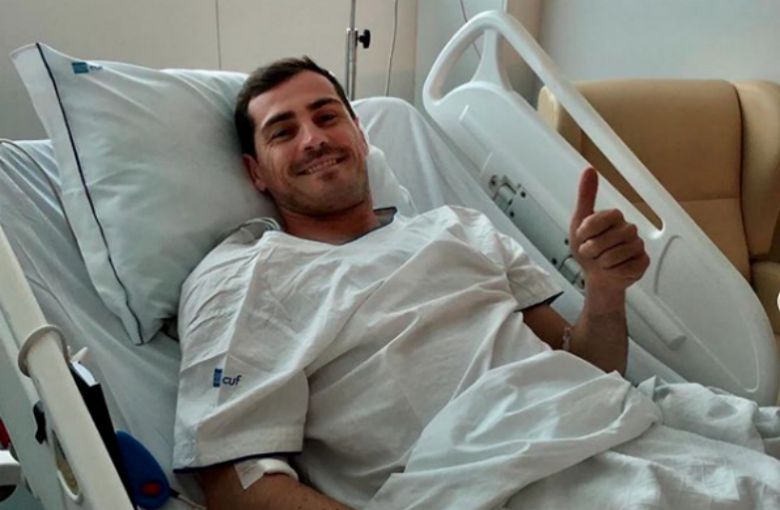 Iker Casillas sufre infarto y es ingresado de emergencia en un hospital