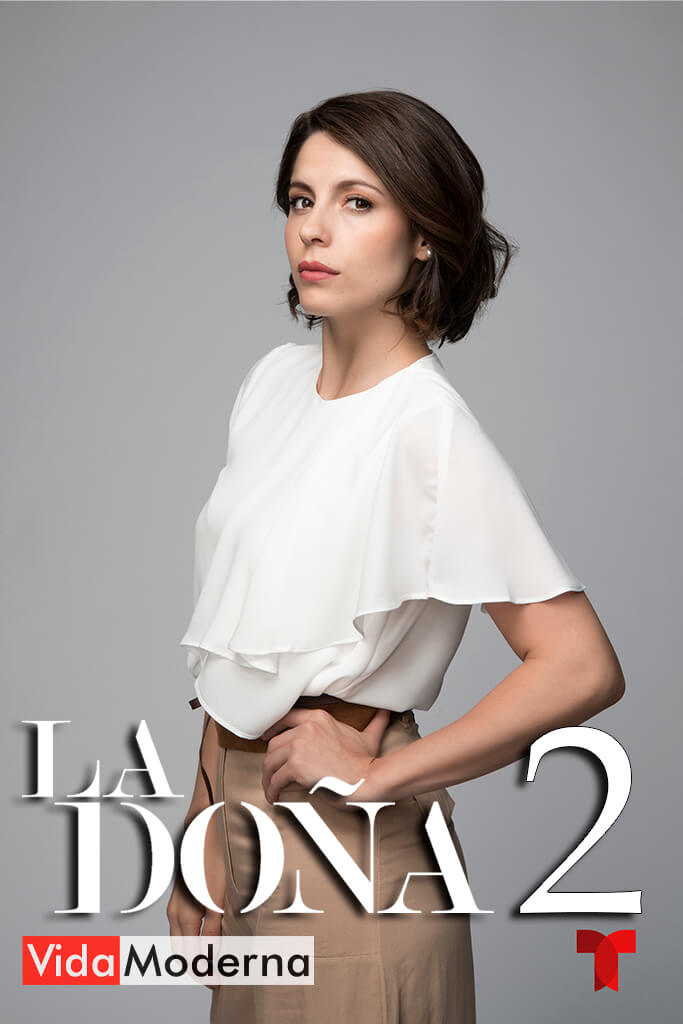 Andrea Martí es Regina Sandoval en La Doña 2