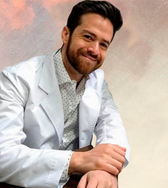 Santiago González es el Dr. Vega te doy la vida elenco