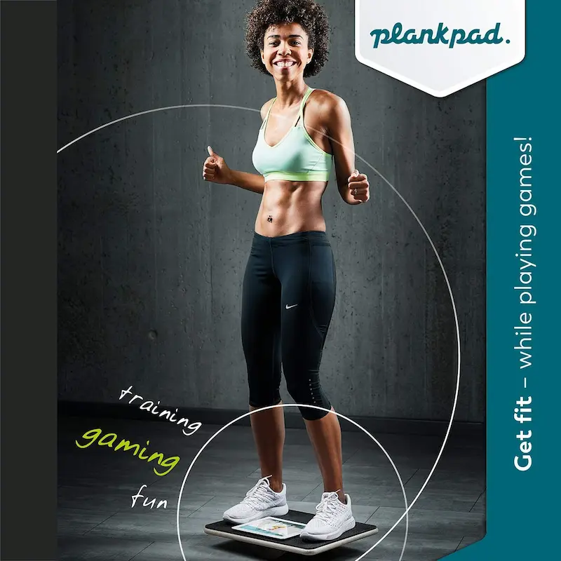 Plankpad. Tabla de equilibrio y entrenamiento de fitness 