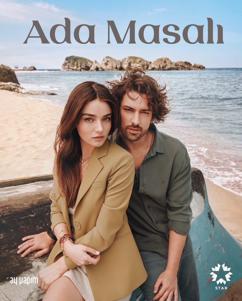 Póster promocional oficial de novelas turcas protagonizadas por Alp Navruz