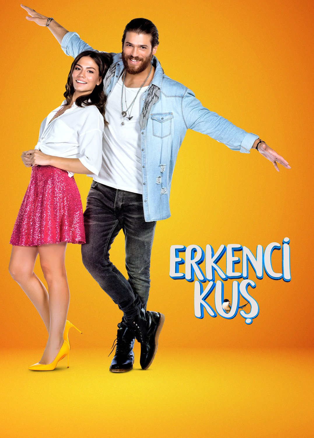 Póster promocional oficial de novelas turcas protagonizadas por Can Yaman