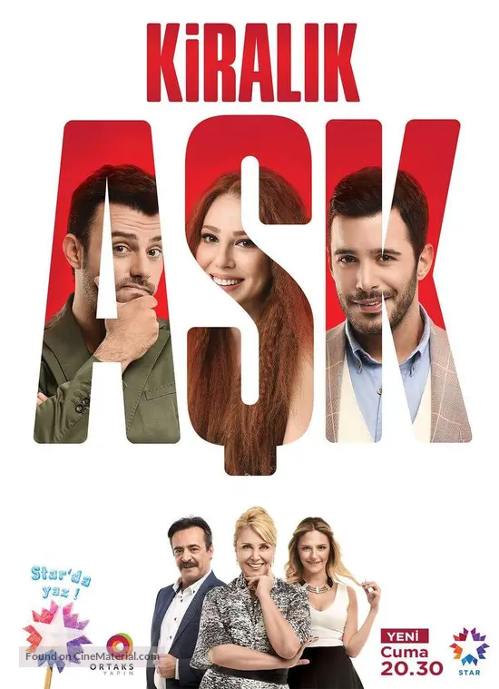 Póster promocional oficial de novelas turcas protagonizadas por Barış Arduç
