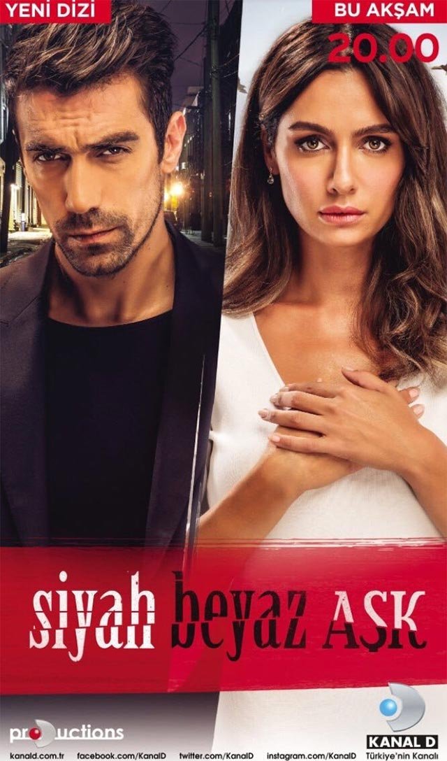 Póster promocional oficial de novelas turcas protagonizadas por İbrahim Çelikkol