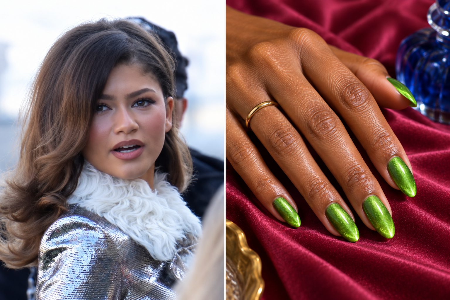 Guía rápida: consigue las espectaculares Velvet Nails de Zendaya en casa