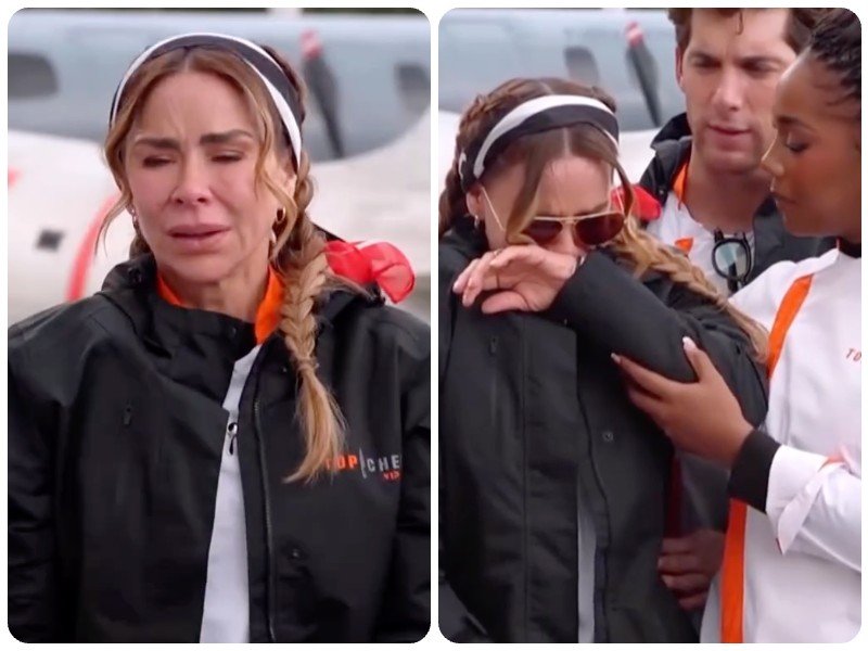 Aylín Mujica llora en Top Chef VIP al recordar a su hijo Mauro