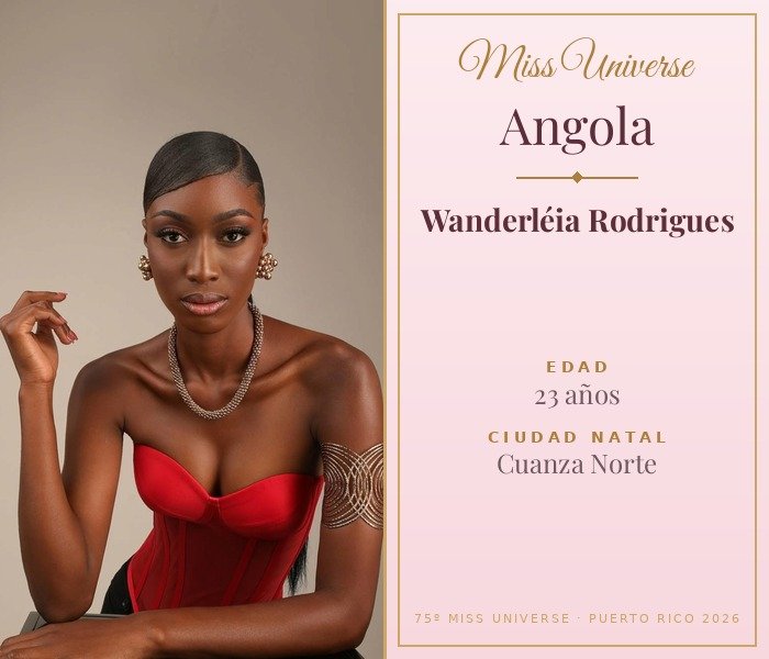 Miss Universe Angola 2026 — Wanderléia Rodrigues