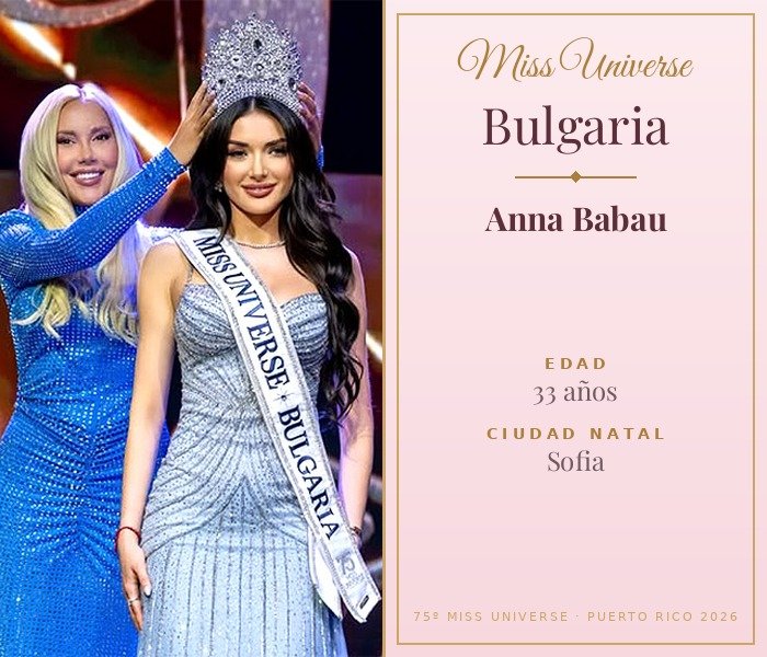 Miss Universe Bulgaria 2026 — Anna Babau
