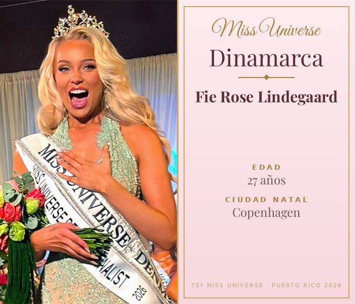 Miss Universe Dinamarca 2026 — Fie Rose Lindegaard