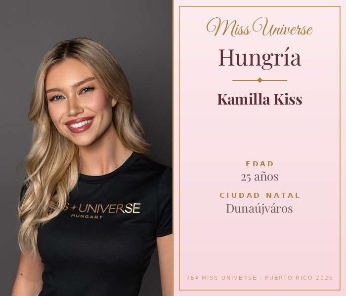 Miss Universe Hungría 2026 — Kamilla Kiss