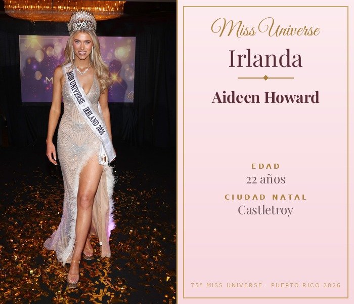 Miss Universe Irlanda 2026 — Aideen Howard