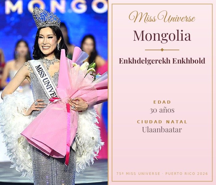 Miss Universe Mongolia 2026 — Enkhdelgerekh Enkhbold