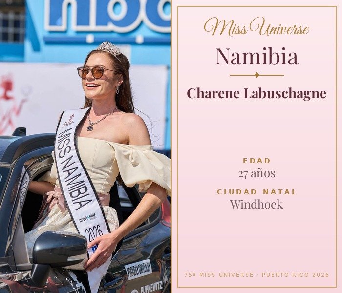 Miss Universe Namibia 2026 — Charene Labuschagne