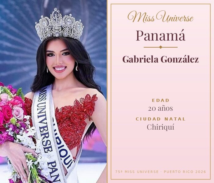 Miss Universe Panamá 2026 — Gabriela González