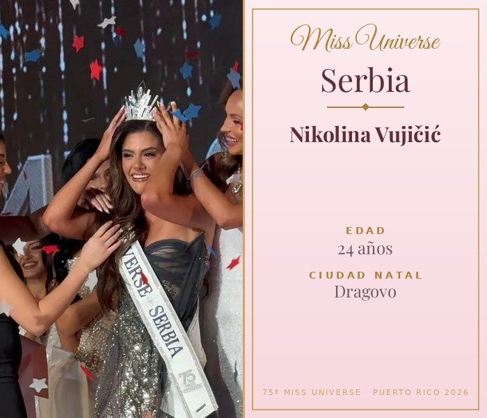 Miss Universe Serbia 2026 — Nikolina Vujičić
