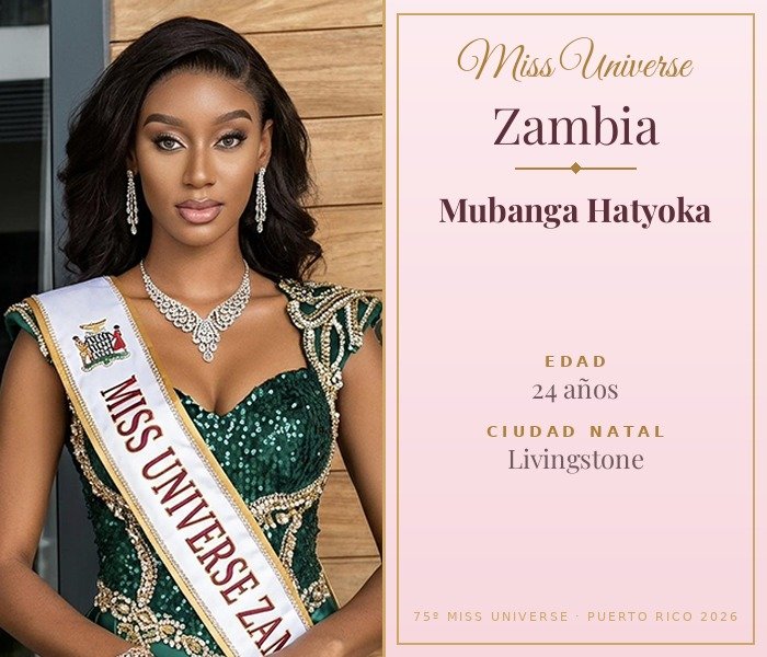 Miss Universe Zambia 2026 — Mubanga Hatyoka