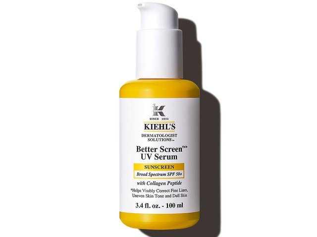 Sérum solar Better Screen UV Serum SPF 50+ de Kiehl's con péptido de colágeno
