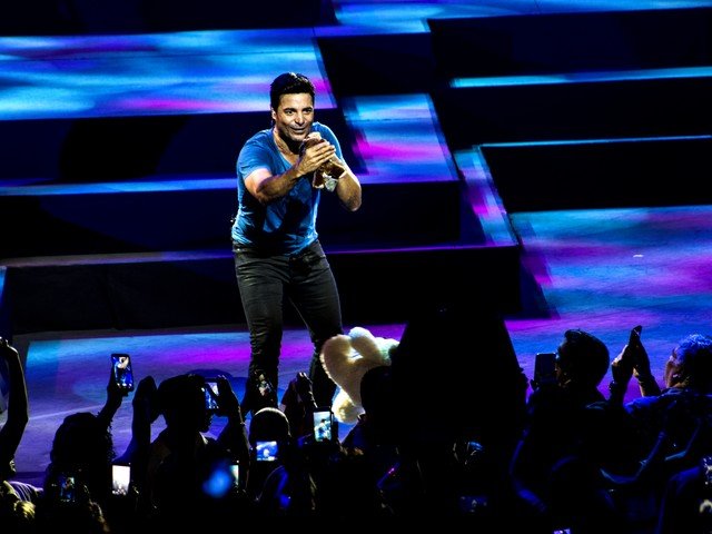 Chayanne en concierto en 2016