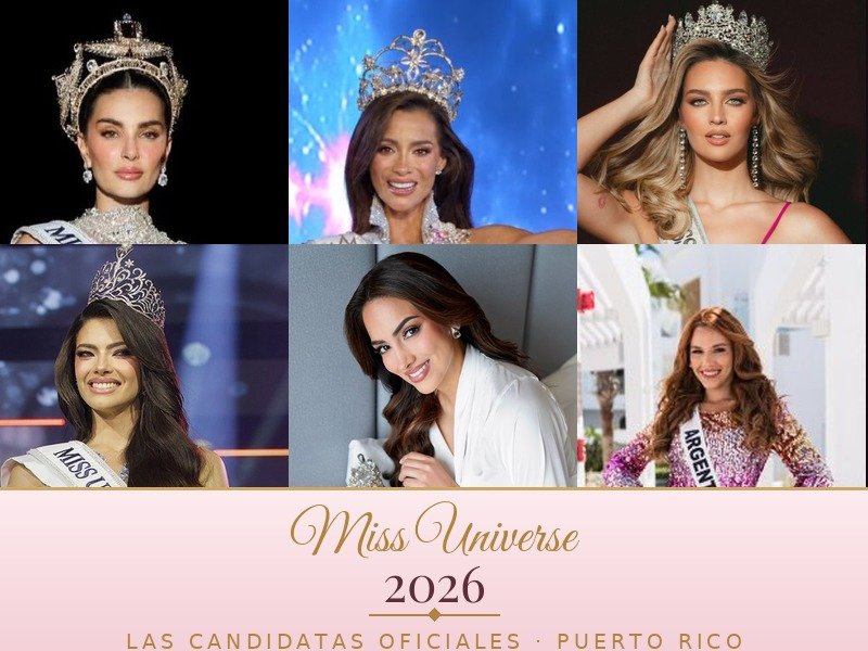 Miss Universe 2026: candidatas oficiales